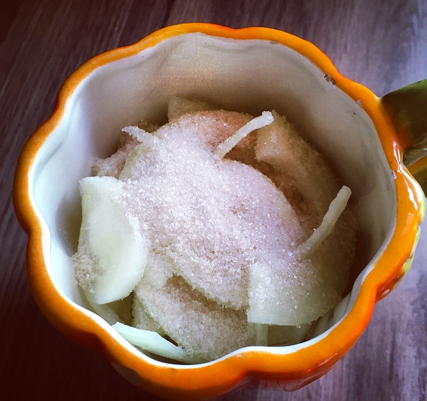 onion syrup cold remedy